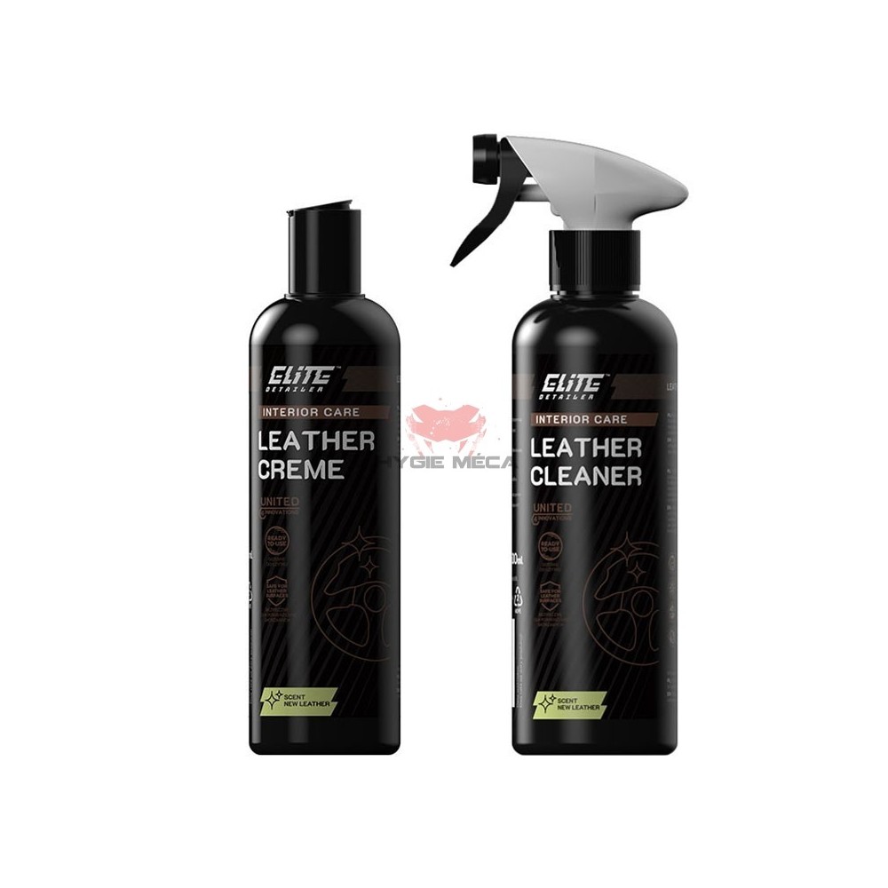 Kit nettoyant & crème pour cuir - Elite Detailer