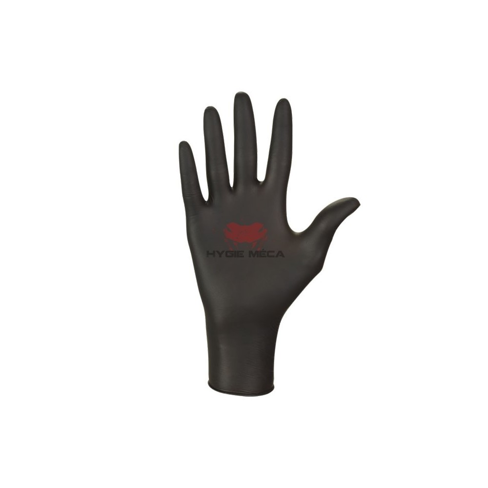 Nitrylex gants nitrile NOIR non poudré - Mercator