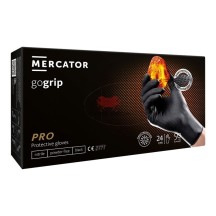 GoGrip gants nitrile ultra résistant NOIR - Mercator