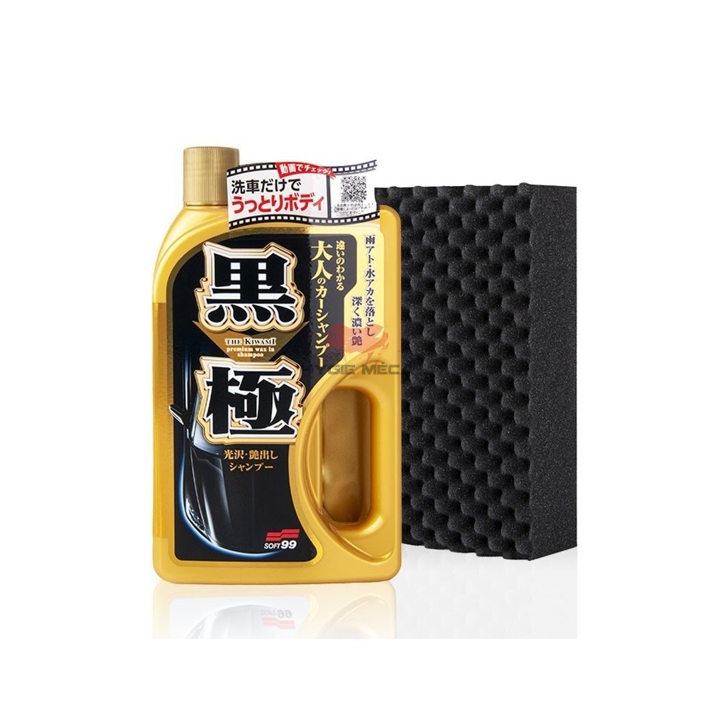 Kiwami Extreme Gloss Shampoo Dark - Soft99
