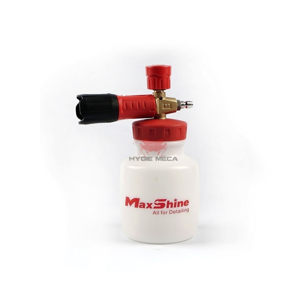 Snow master foam lance est un canon à mousse haut de gamme avec un jet orientable et utilisable à 360° .