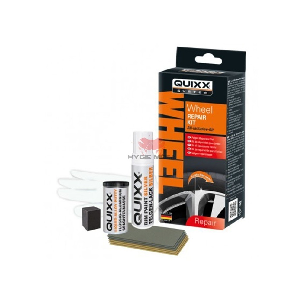 Wheel Repair Kit Silver - Quixx System