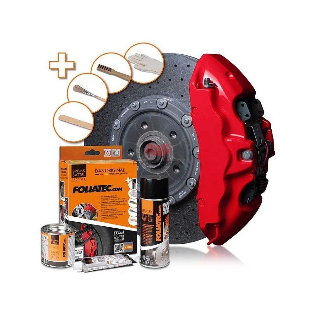 Kit peinture pour étrier - Rouge Racing - Foliatec