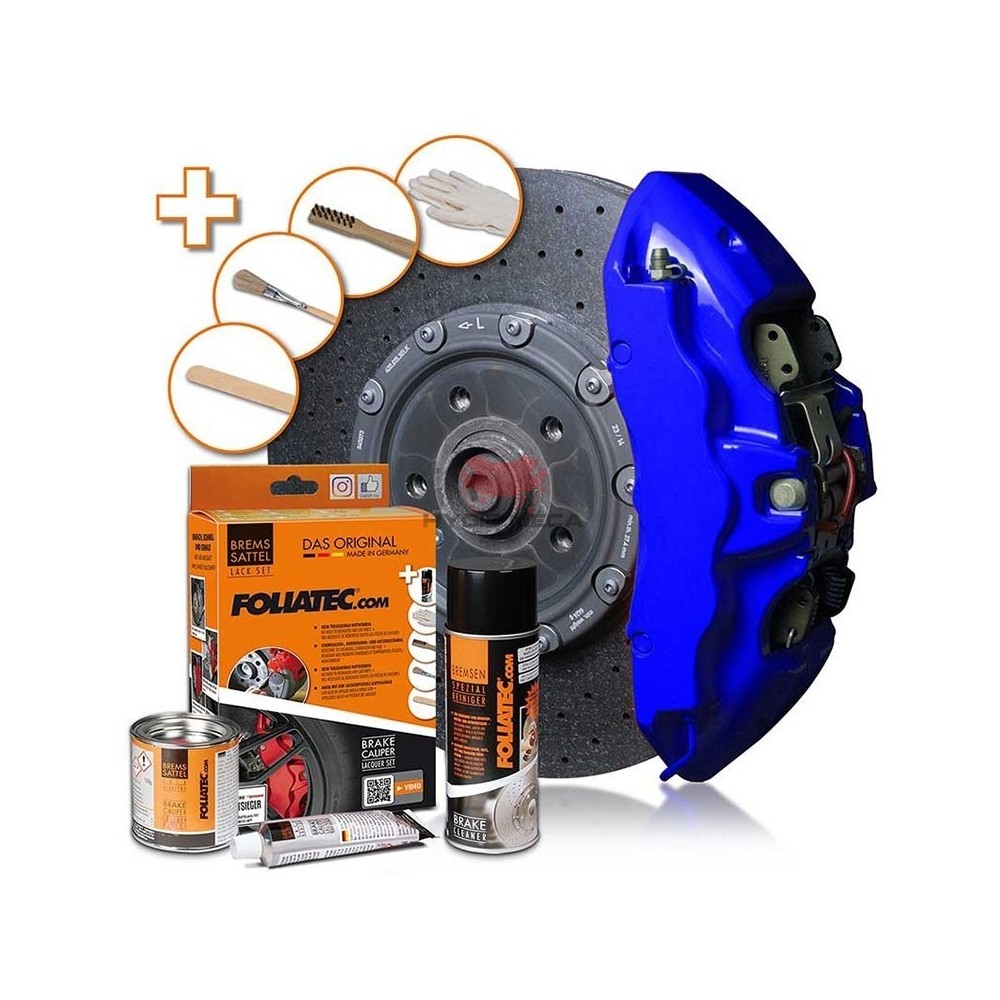 Kit peinture pour étrier - Bleu RS - Foliatec