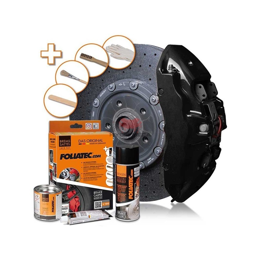 Kit peinture pour étrier - Noir Midnight - Foliatec