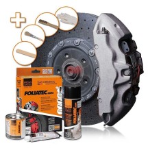 Kit peinture pour étrier - Argent - Foliatec