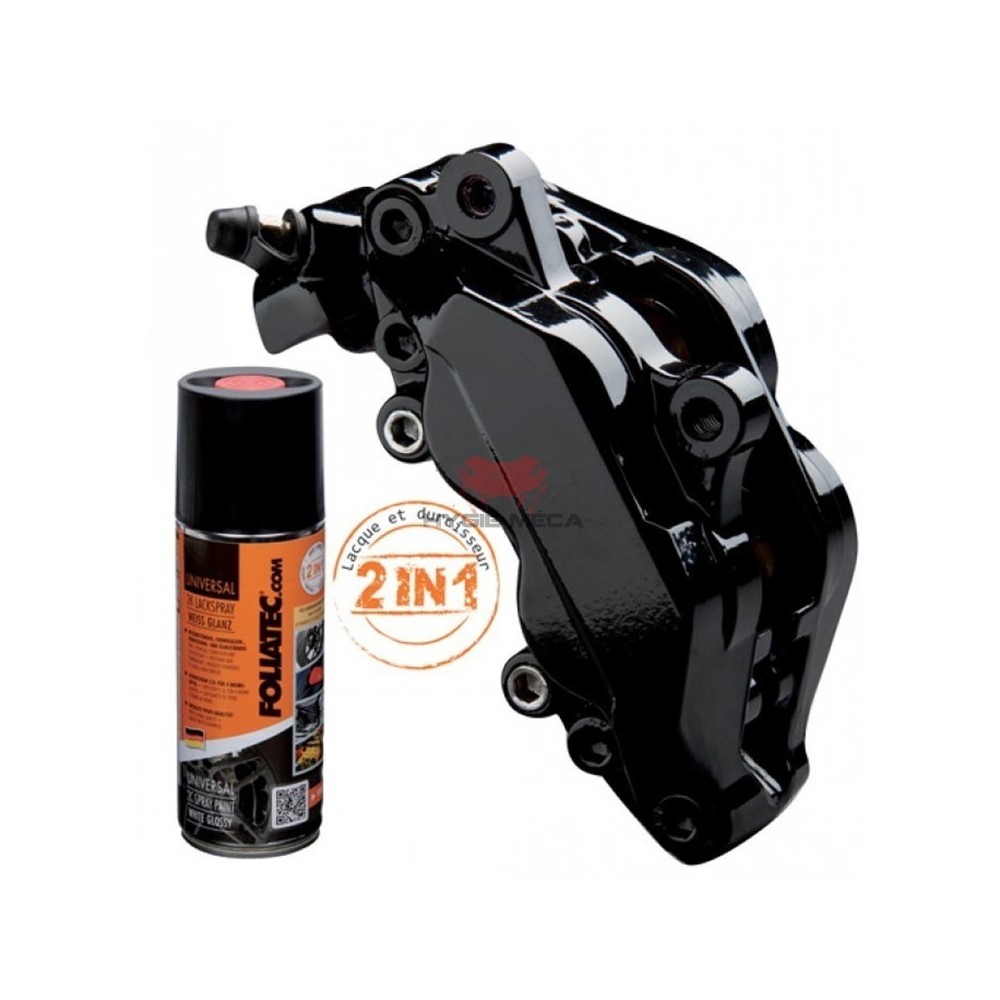 Peinture haute température NOIR BRILLANT - Foliatec