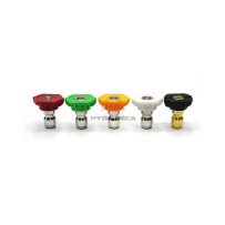 Kit de 5 gicleurs pour nettoyeur haute pression.