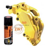 Peinture haute température JAUNE - Foliatec