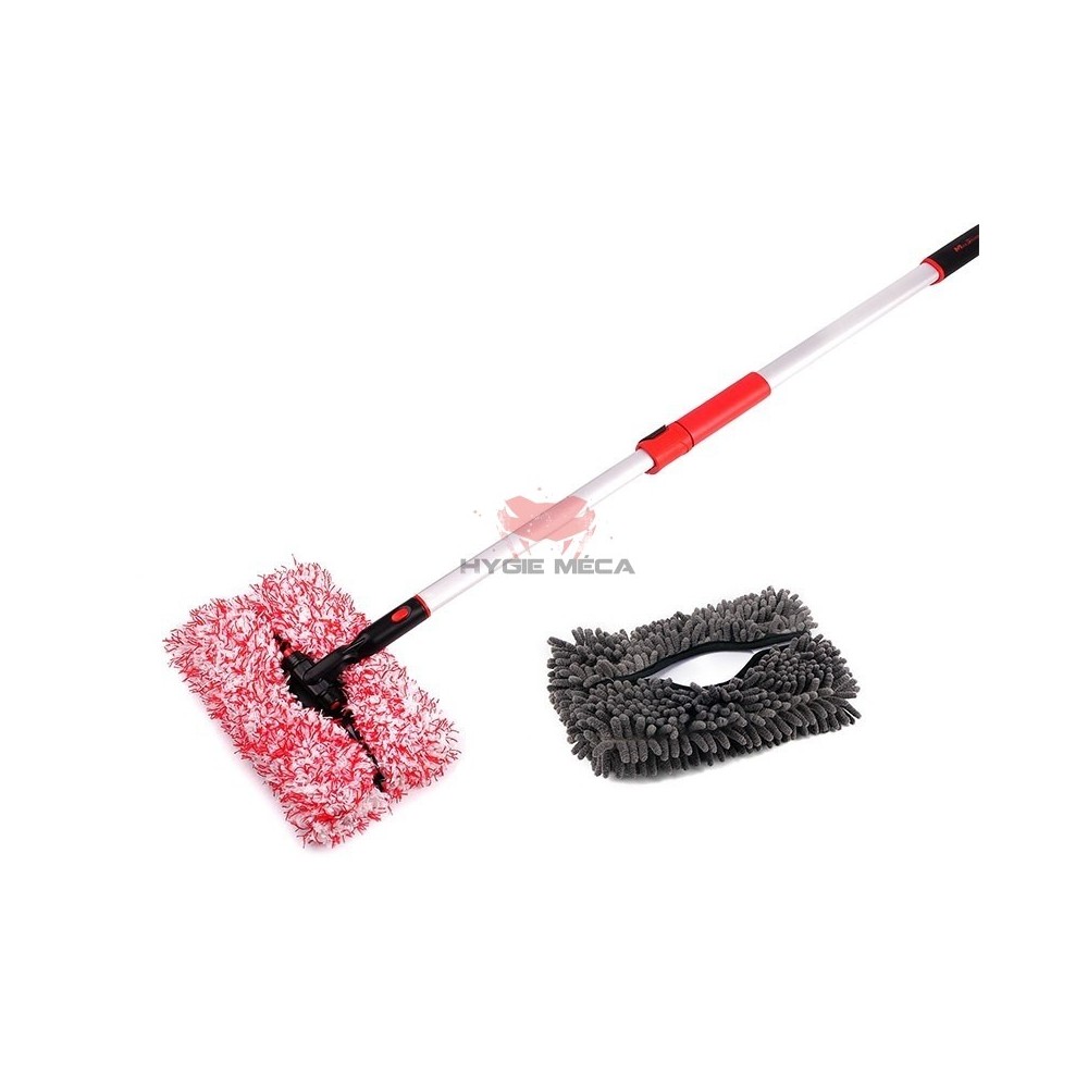 Brosse microfibre télescopique nettoyage voiture - MaxShine