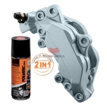 Peinture haute température ARGENT - Foliatec