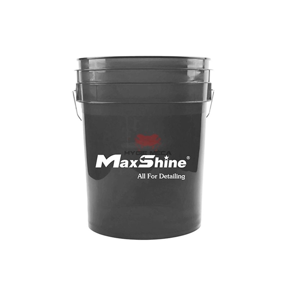 Seau transparent noir - MaxShine