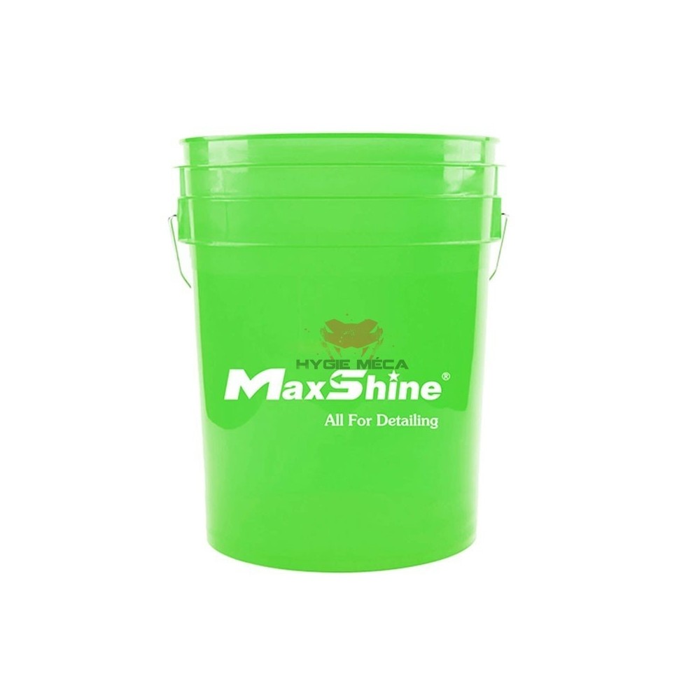 Seau transparent noir - MaxShine