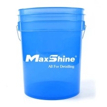 Seau transparent bleu - MaxShine