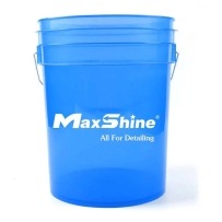 Seau transparent bleu - MaxShine