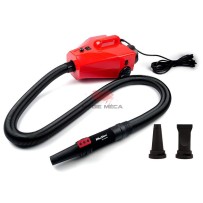 Evo GT V2 est un souffleur d'air très puissant et à air chaud, d'une puissance de 8,55CV.



Puissance de 8.5CV, 2x 2400w