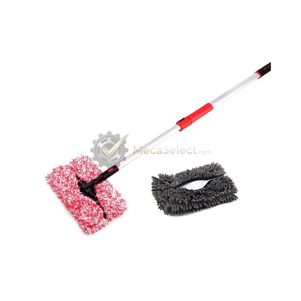 Brosse microfibre télescopique nettoyage voiture - MaxShine