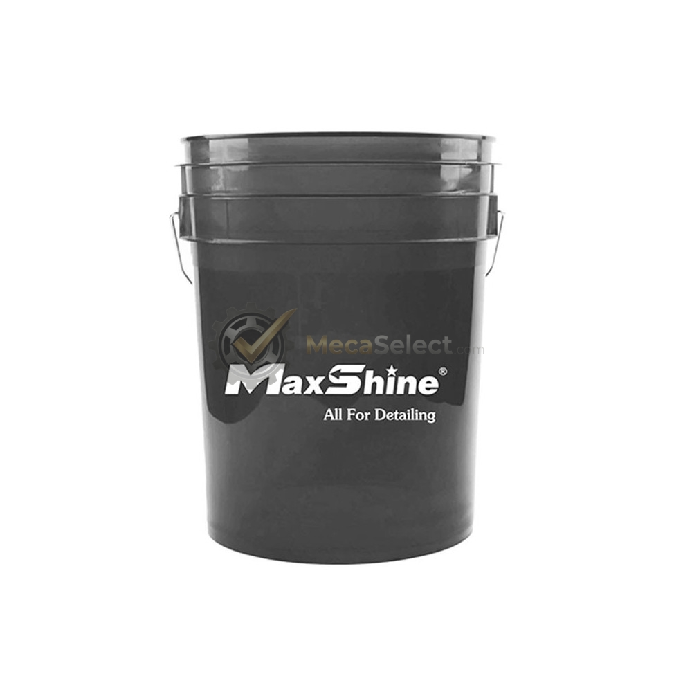 Seau transparent noir - MaxShine