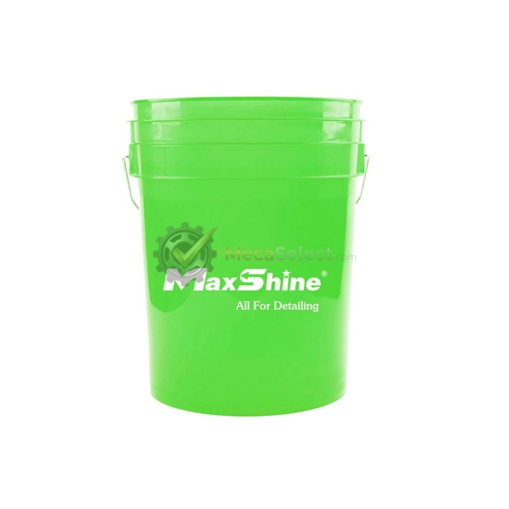 Seau transparent noir - MaxShine