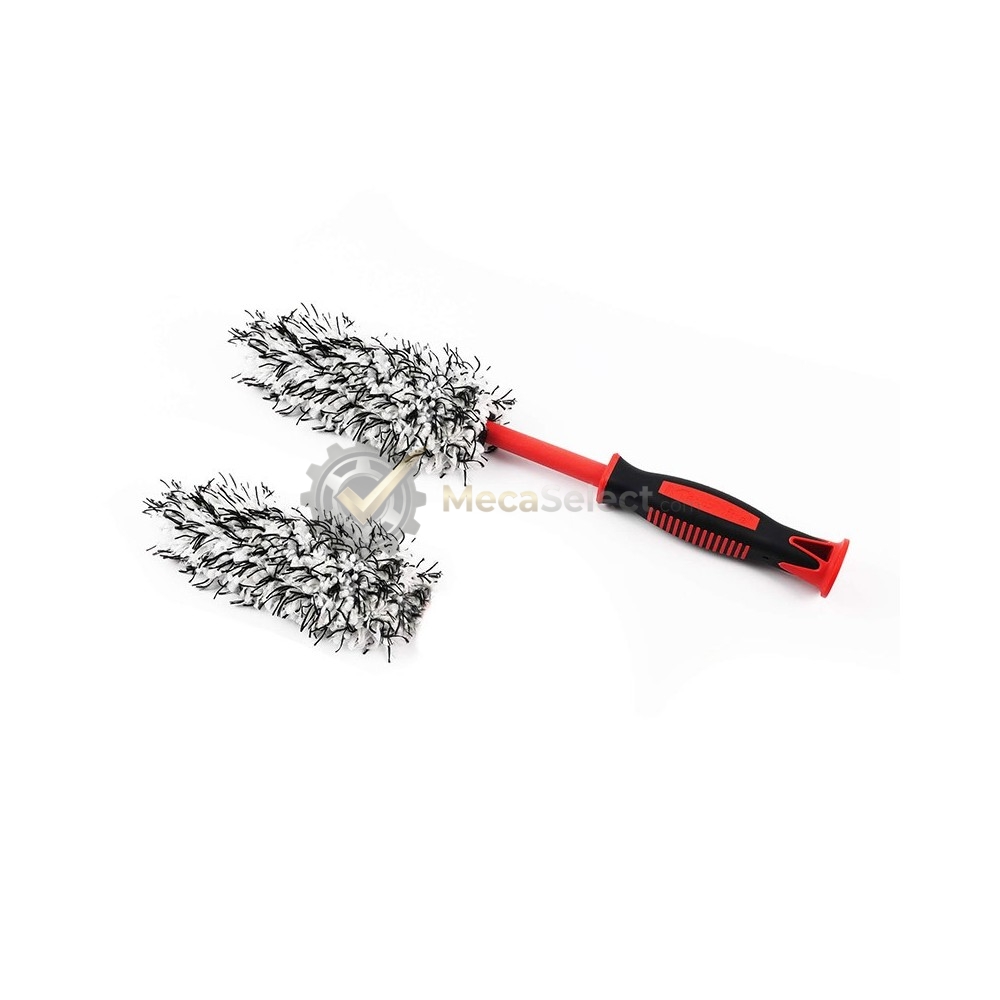 Brosse jantes plate microfibre amovible - MaxShine