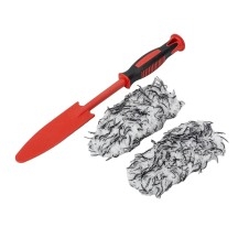 Brosse jantes plate microfibre amovible - MaxShine