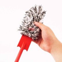 Brosse jantes plate microfibre amovible - MaxShine