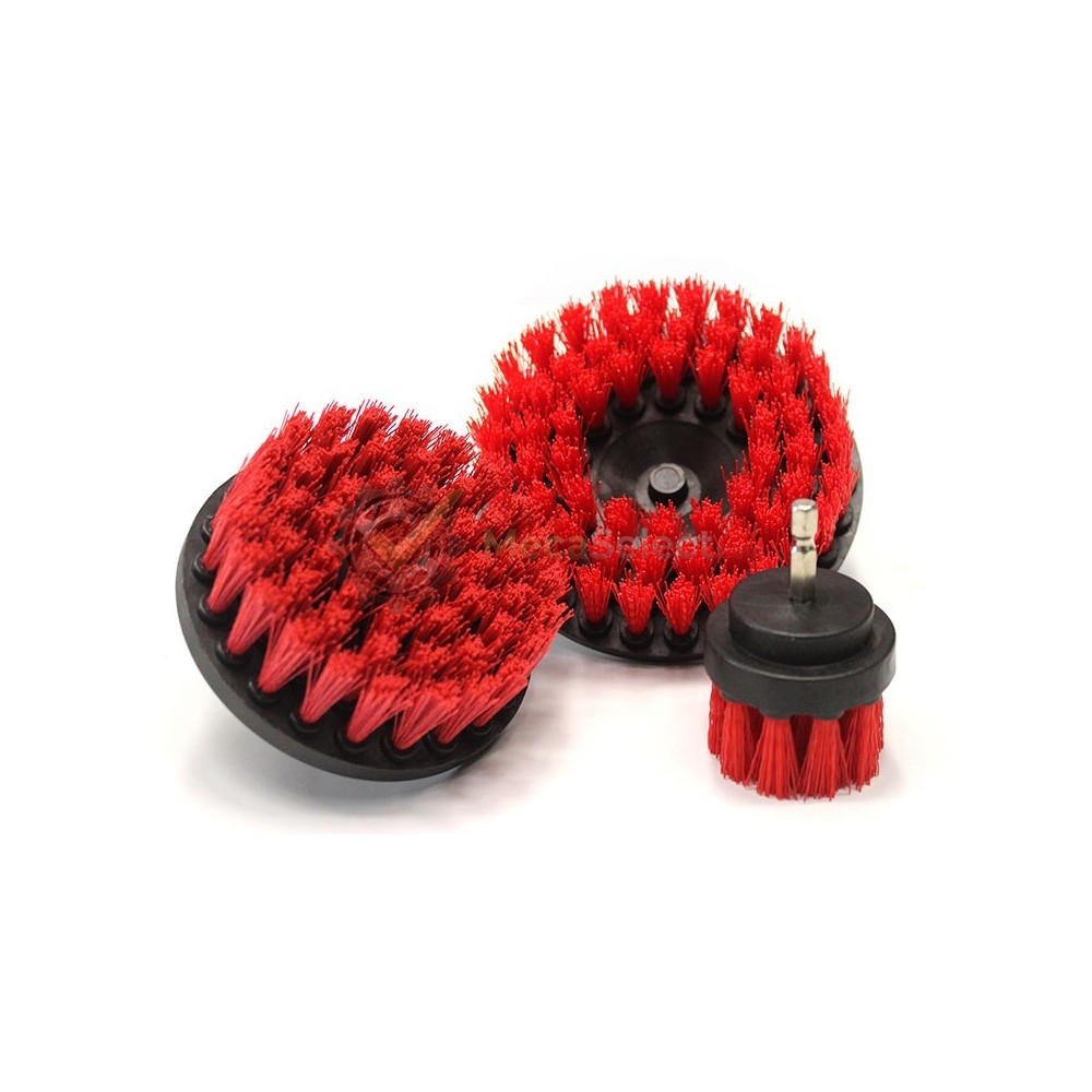 Kit 3 Drill Carpet Brush - MaxShine