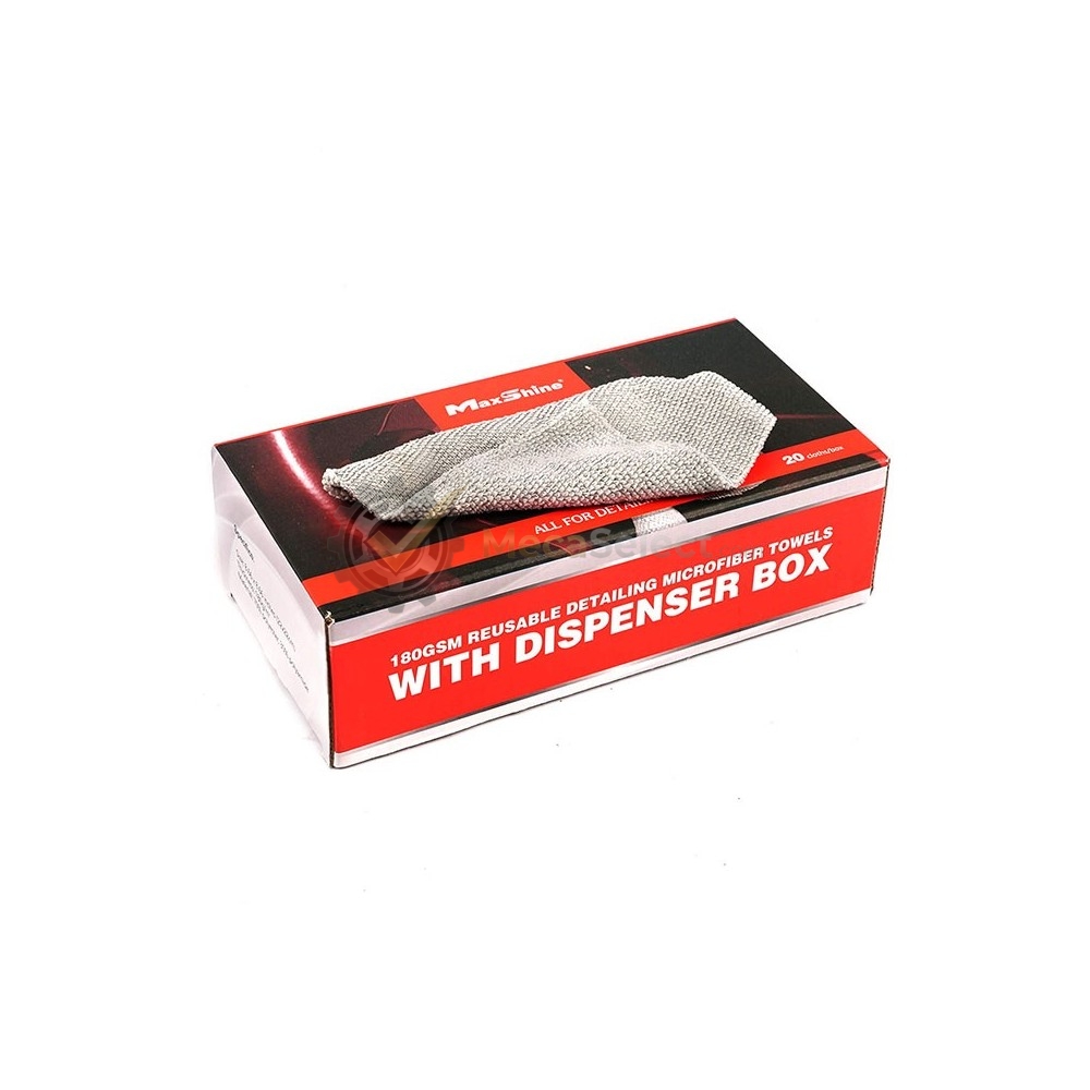 Boite de 20 microfibres 180gsm - MaxShine