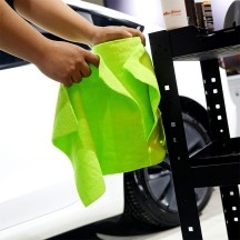 Rouleau 30 microfibres vertes multi-usage - MaxShine