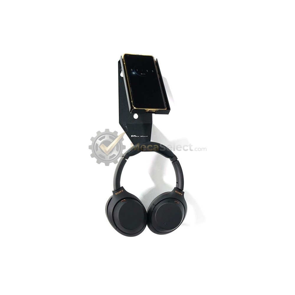 Support mural pour téléphone et casque - MaxShine