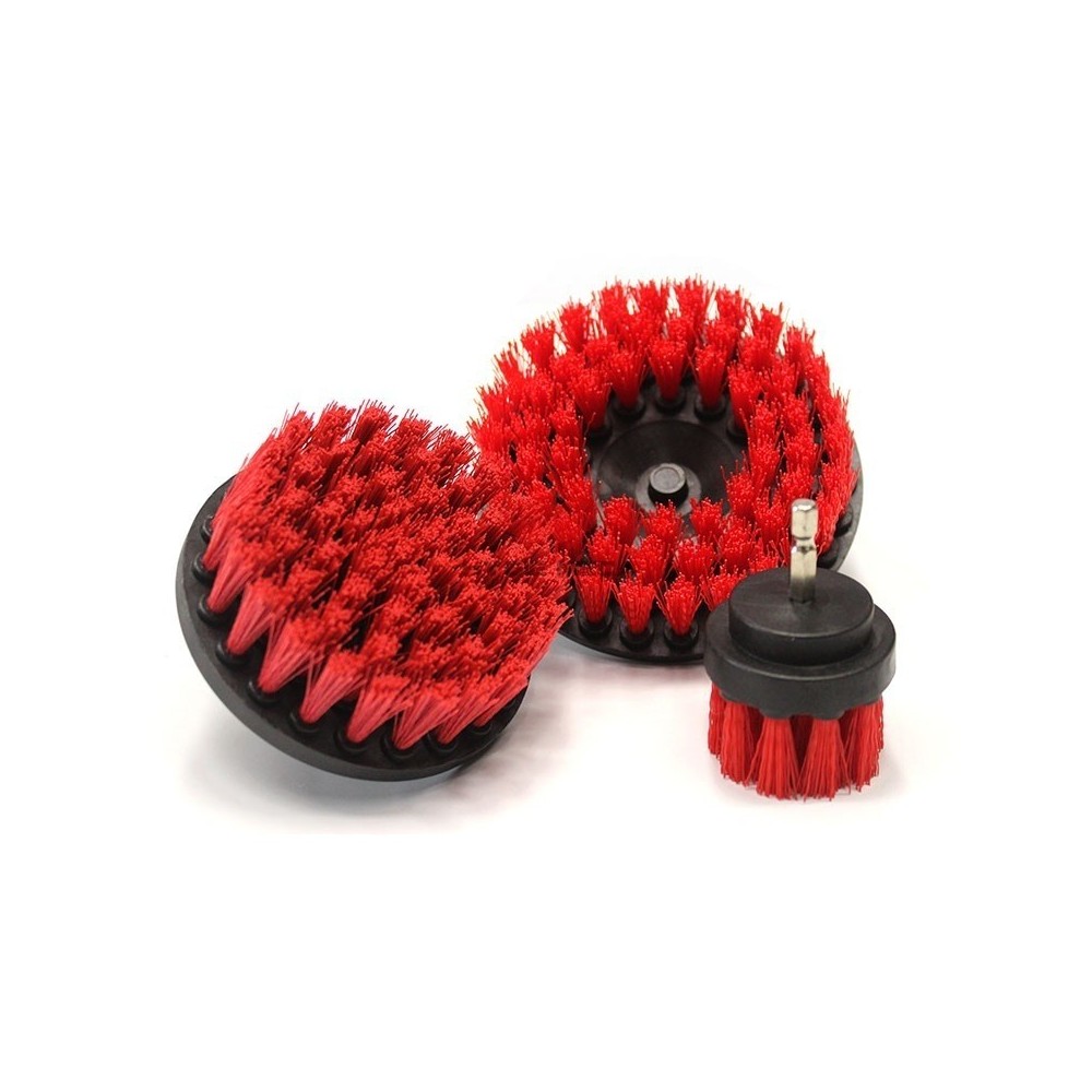 Kit 3 Drill Carpet Brush - MaxShine