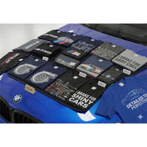 T-shirt, stickers, porte clé...